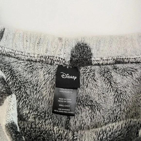 Disney Mickey Mouse Women's Grey Pajama Bottoms, Disney PJs, Mickey Mouse PJs P3 - Picture 5 of 6